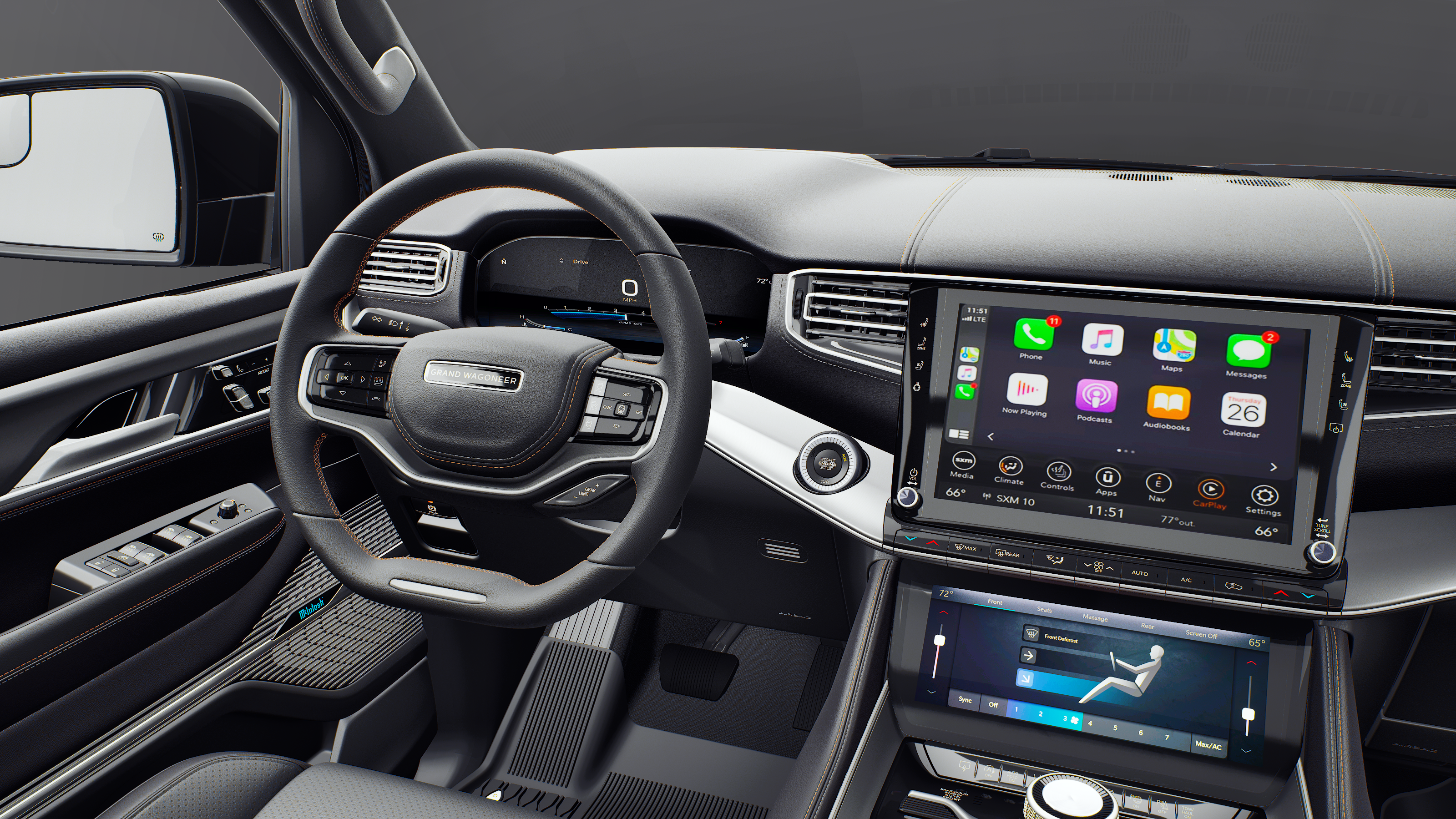 2027 Jeep Grand Wagoneer Summit Obsidian