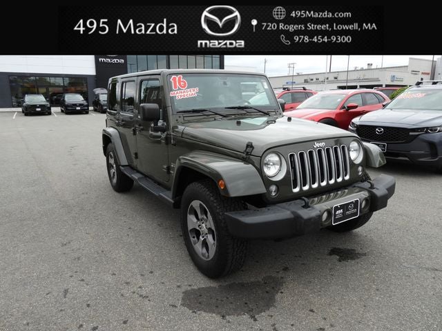2016 Jeep Wrangler Unlimited Sahara