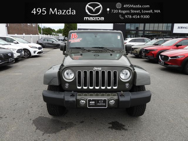 2016 Jeep Wrangler Unlimited Sahara