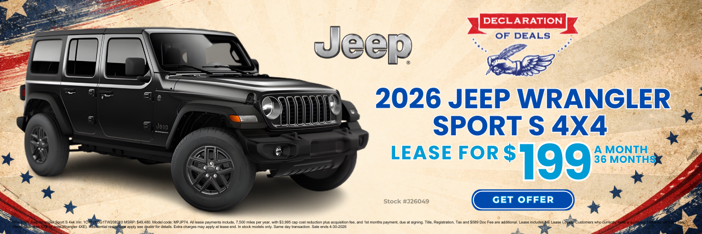 2026 Jeep Wrangler Sport S 4x4