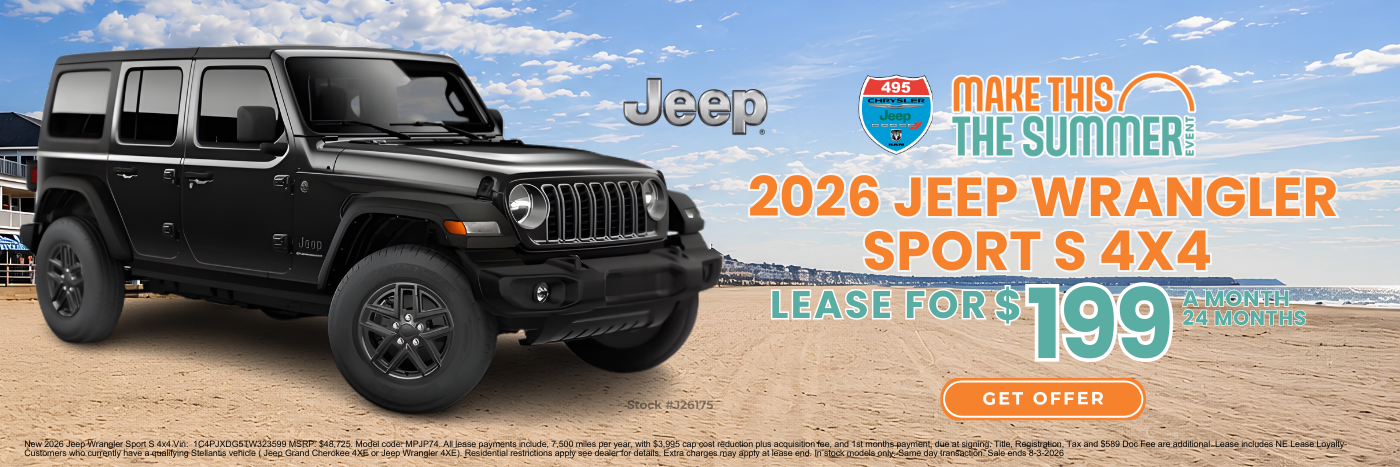 2026 Jeep Wrangler Sport S 4x4