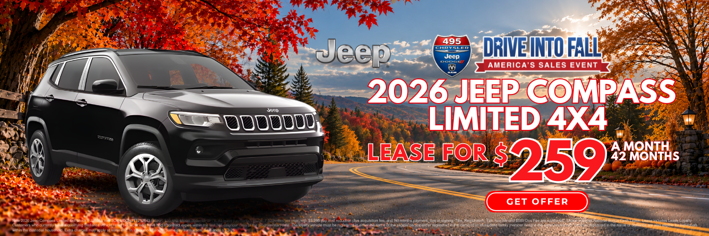 See dealer for details
