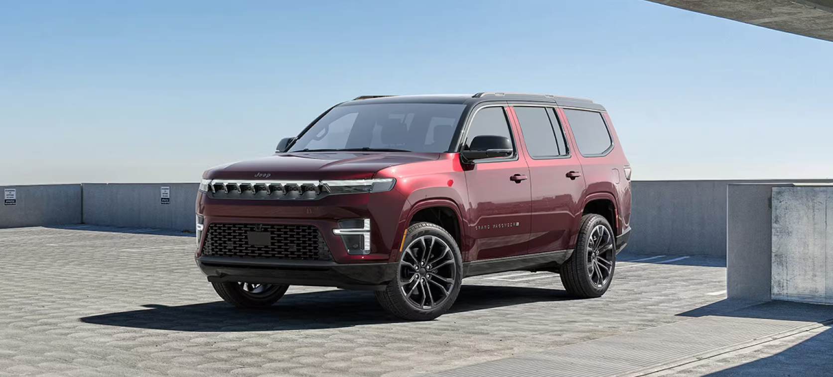 2026 Jeep Grand Wagoneer engineered to handle New England roads.