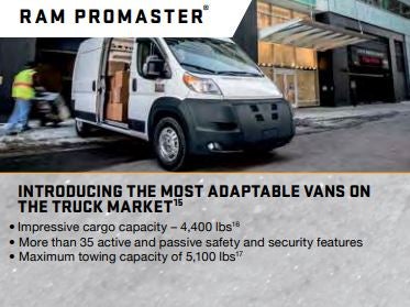 Ram ProMaster Cargo Van in Lowell, MA